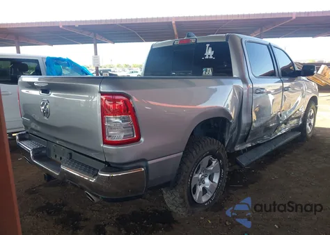 2021 Ram 1500 Big Horn 4X2 5'7 Box from USA, damaged, VIN 1C6RREFT7MN711593